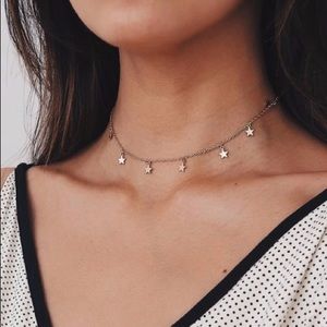 Gold Star Choker Necklace ⭐️